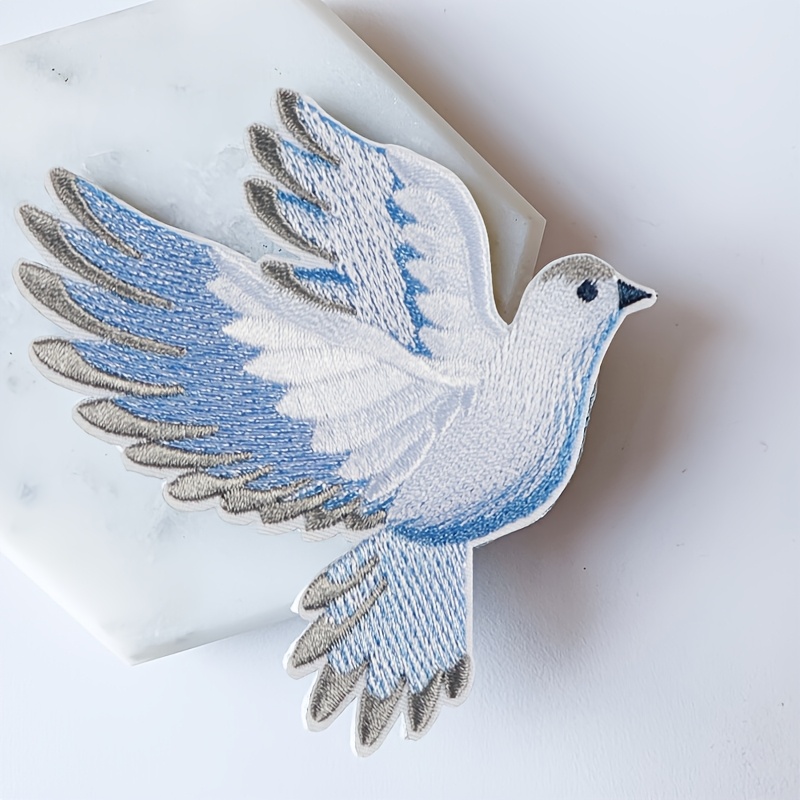 1pc blue-white gradient dove e – обзор и цена Embroidery Meaning