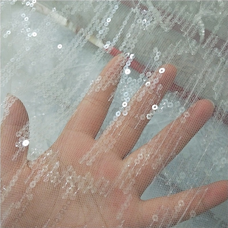 Tulle Embroidery Fabric for We – обзор и цена Embroidery Veil
