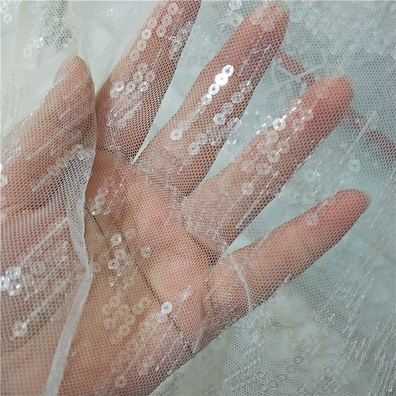 Tulle Embroidery Fabric for We – обзор и цена Embroidery Veil
