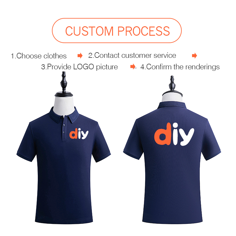 Personality Customization polo – обзор и цена Embroidery Cotton Shirt