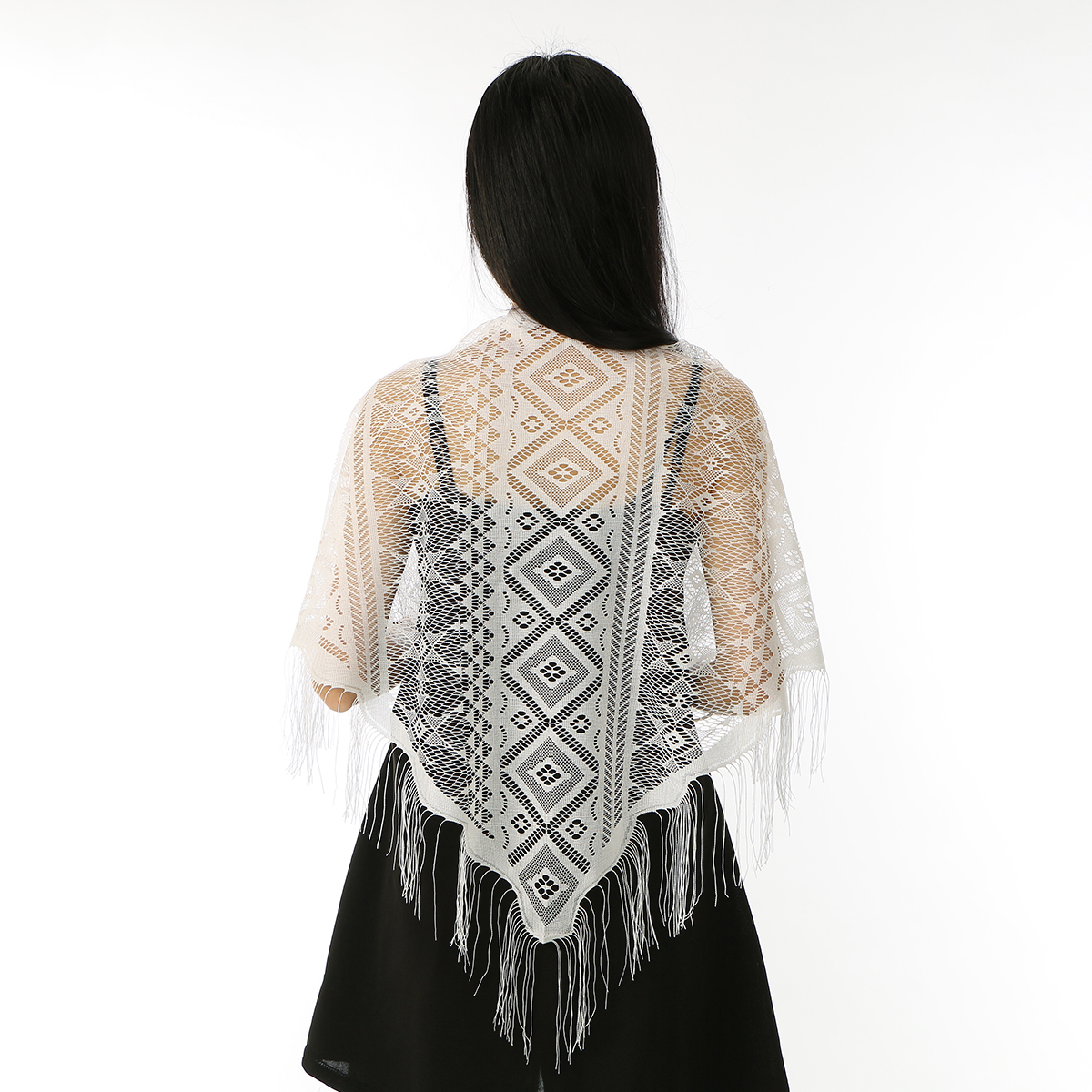 Fashion Lace Embroidery Triang – обзор и цена Embroidery Veil