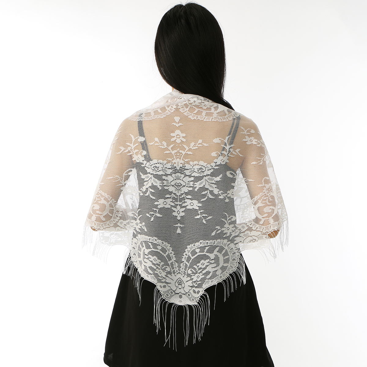 Fashion Lace Embroidery Triang – обзор и цена Embroidery Veil