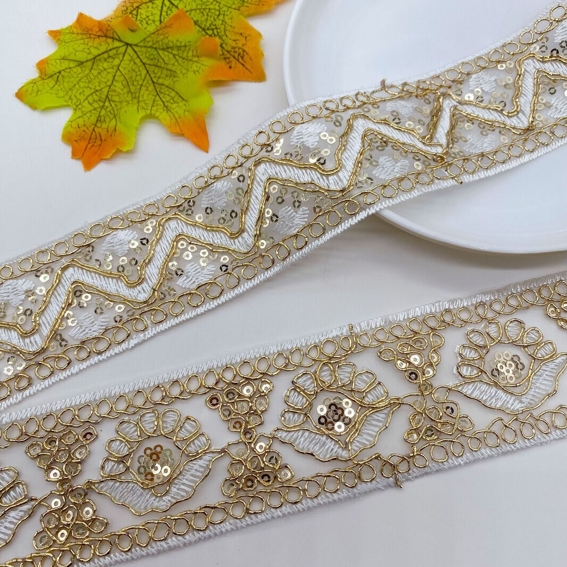 3Yards Of Wholesale National S – обзор и цена Embroidery Gold