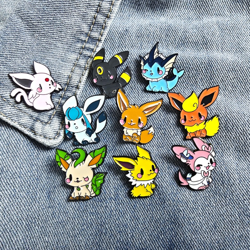 Hot 9 Pcs Anime Elf Brooch Set – обзор и цена Embroidery Tulle