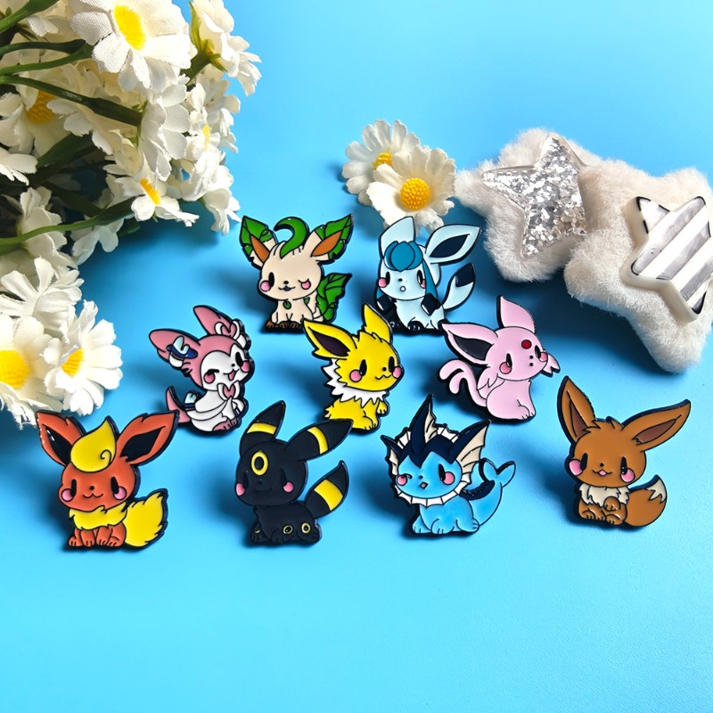 Hot 9 Pcs Anime Elf Brooch Set – обзор и цена Embroidery Tulle