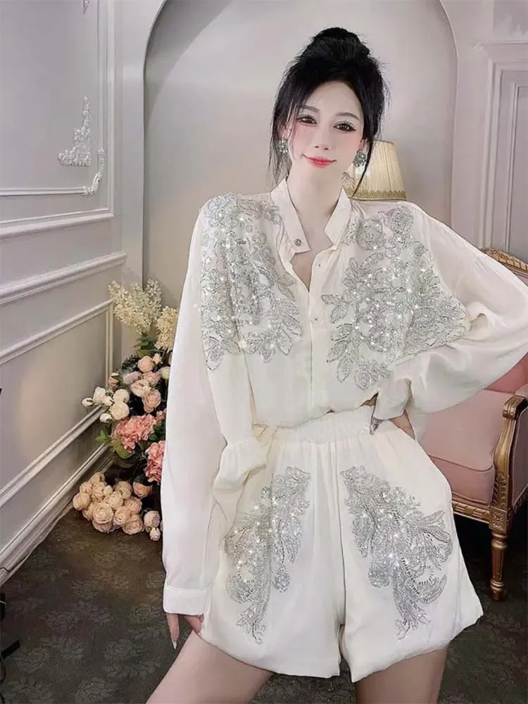 Transparent Flowers Embroidery – обзор и цена Embroidery Cotton Shirt