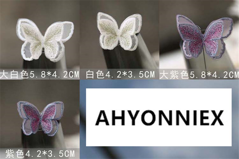 AHYONNIEX 10pcs Double Layers  – обзор и цена Embroidery Veil