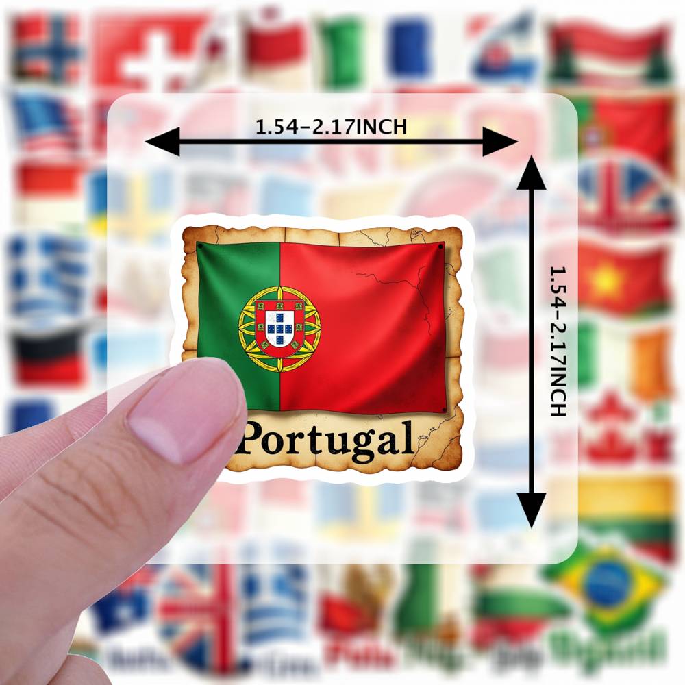 35pcs Country Flag Stickers Wa – обзор и цена Embroidery World