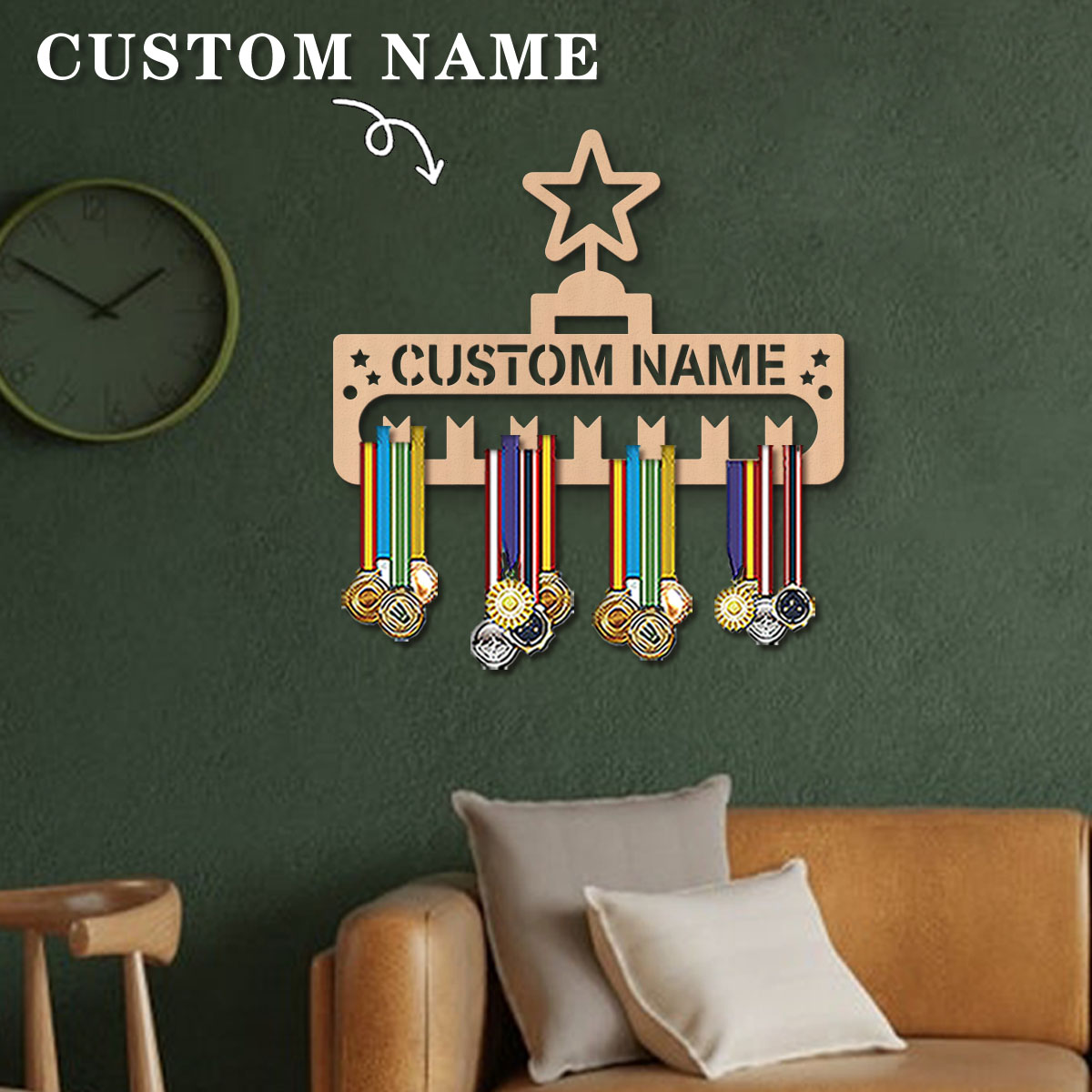 1pc Custom Modern Style Cartoo – обзор и цена Frame Display Wood