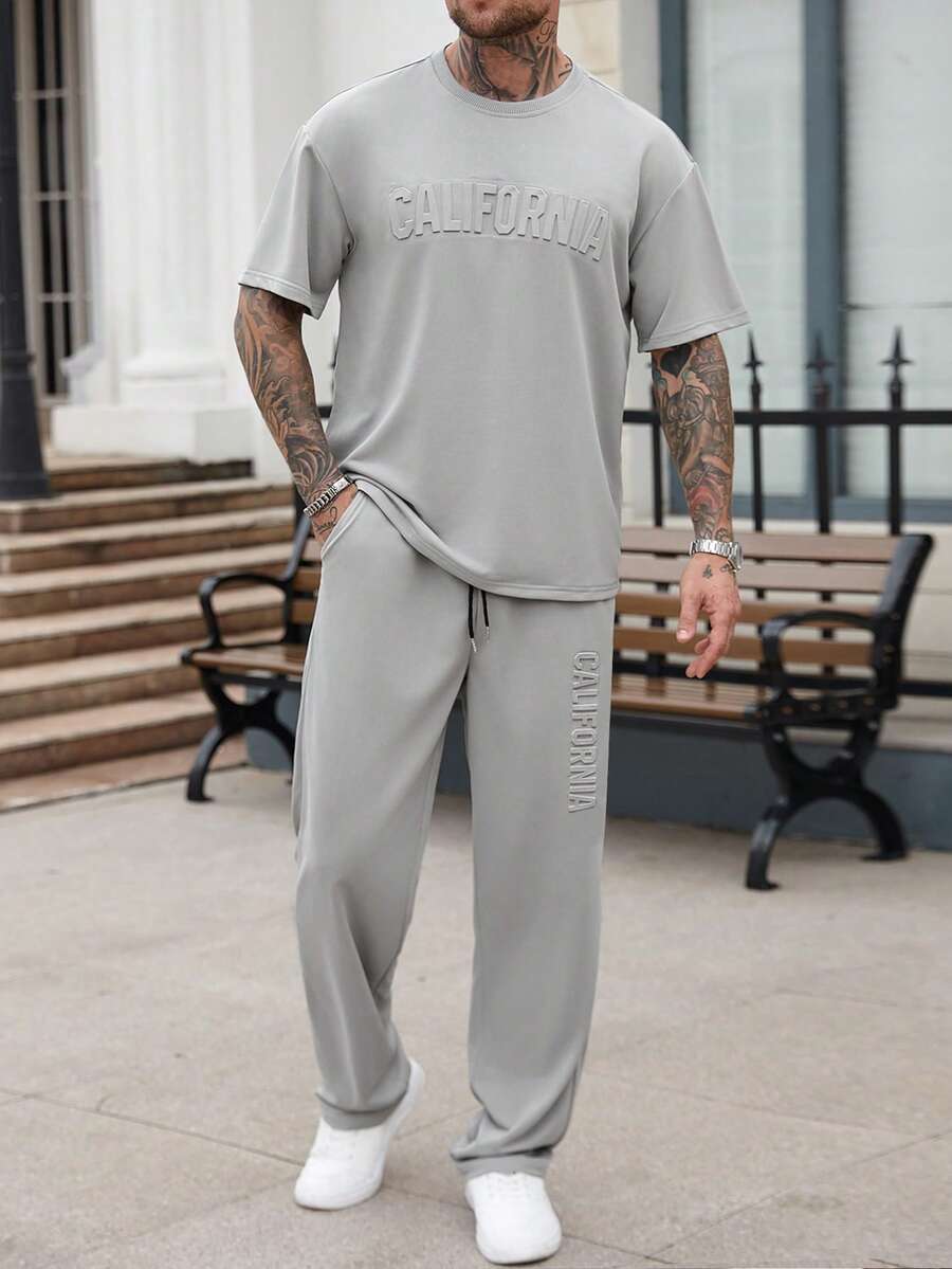 Mens Casual Solid Color Letter – обзор и цена Embroidery Cotton Shirt