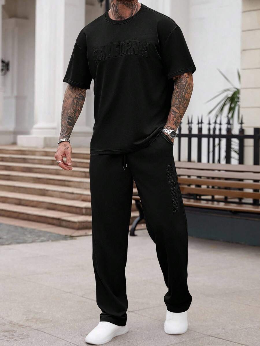 Mens Casual Solid Color Letter – обзор и цена Embroidery Cotton Shirt