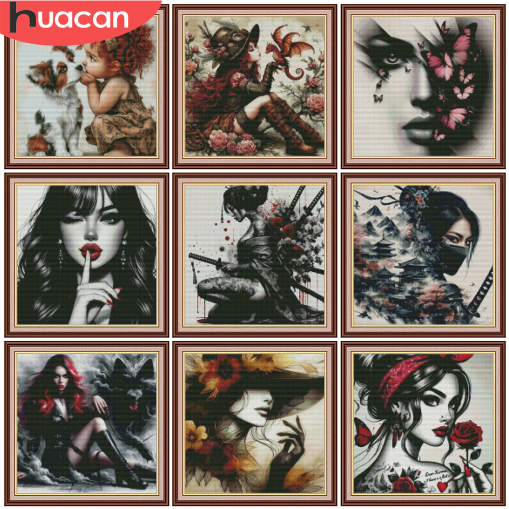 HUACAN Cross Embroidery Sets W – обзор и цена Embroidery Guide Paper