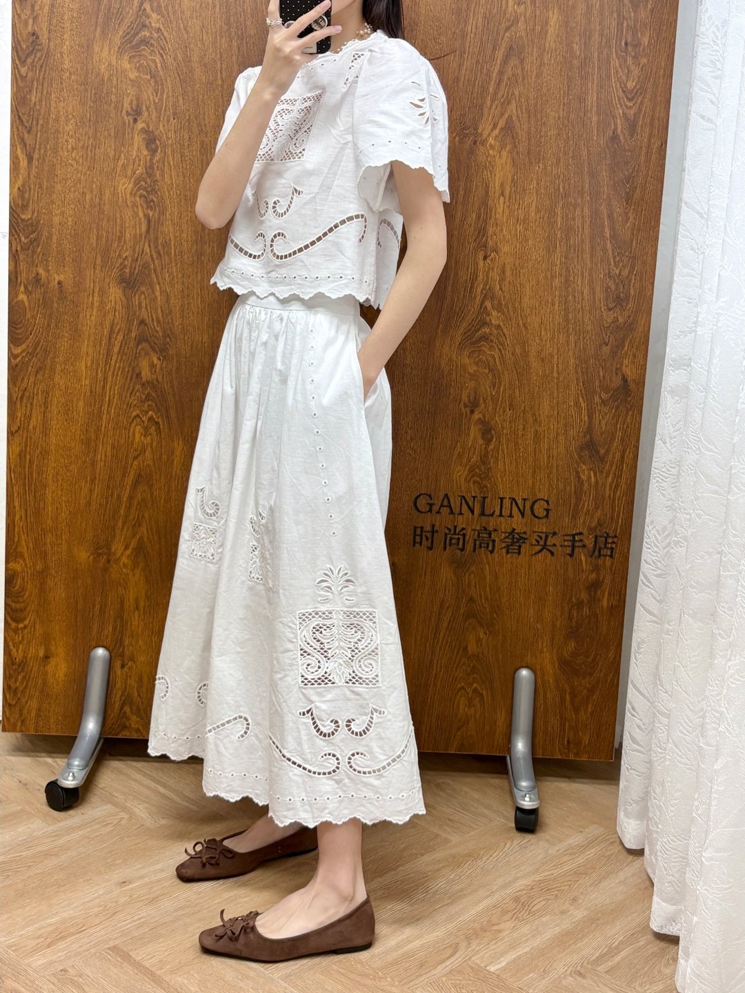 2026 New Hollow Embroidery Sho – обзор и цена Embroidery Cotton Shirt