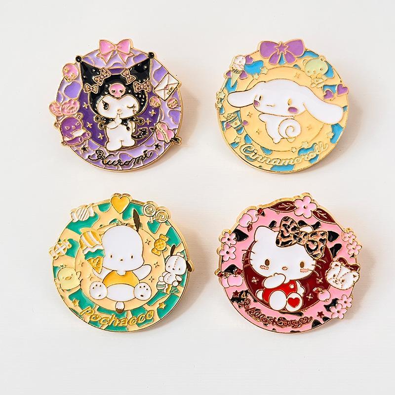 Sanrio Enamel Brooch Hello Kit – обзор и цена Embroidery Tulle