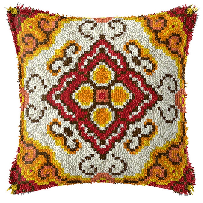 Yellow Stripes Latch Hook Kits – обзор и цена Embroidery Yellow