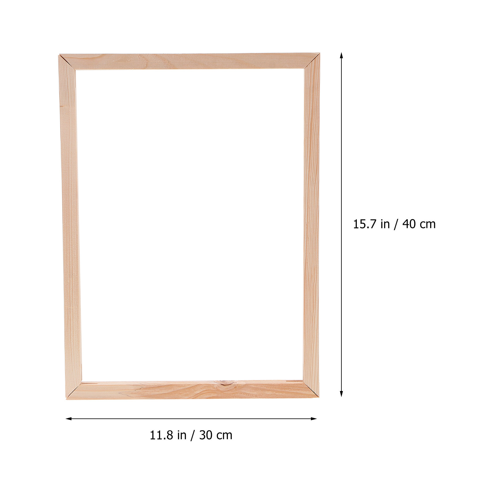 1Set Natural Solid Wooden Oil  – обзор и цена Frame Display Wood