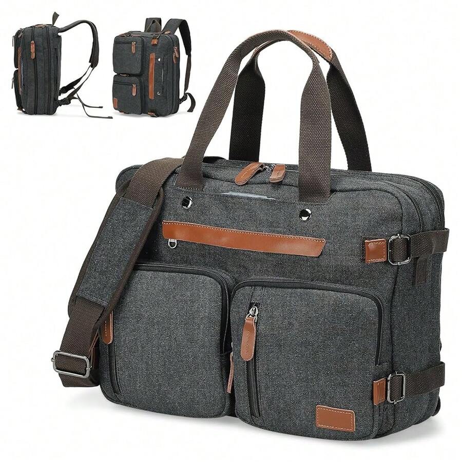 Canvas Laptop Backpack 3-In-1  – обзор и цена Embroidery Bag