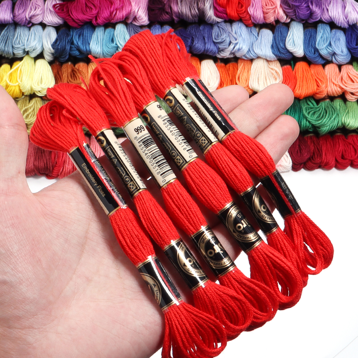 6Pcs/Lot Multicolor Polyester  – обзор и цена Embroidery Machine