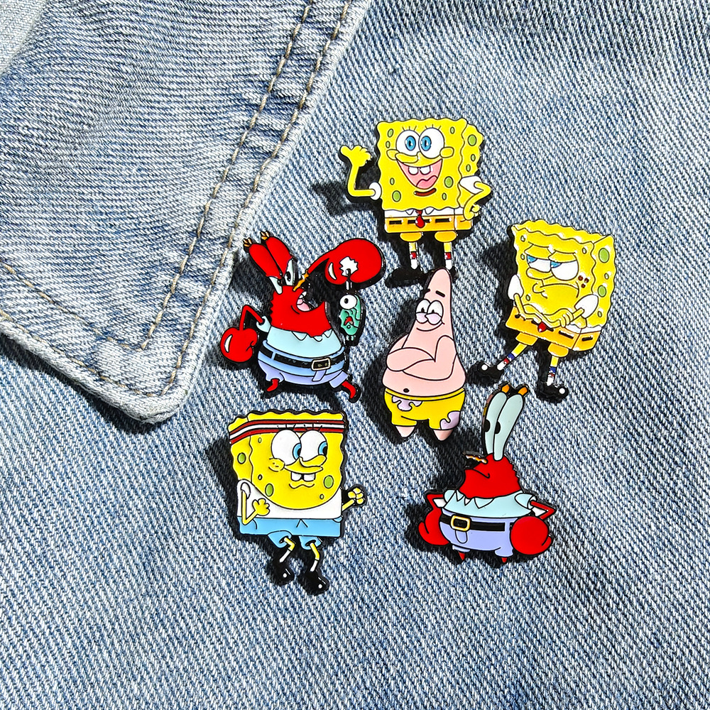 6 Pcs SpongeBob SquarePants An – обзор и цена Embroidery Tulle
