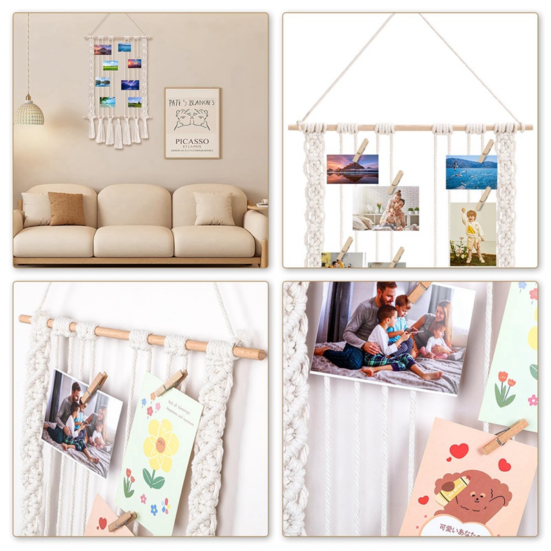 Hanging Photo Display with 30  – обзор и цена Frame Display Wood