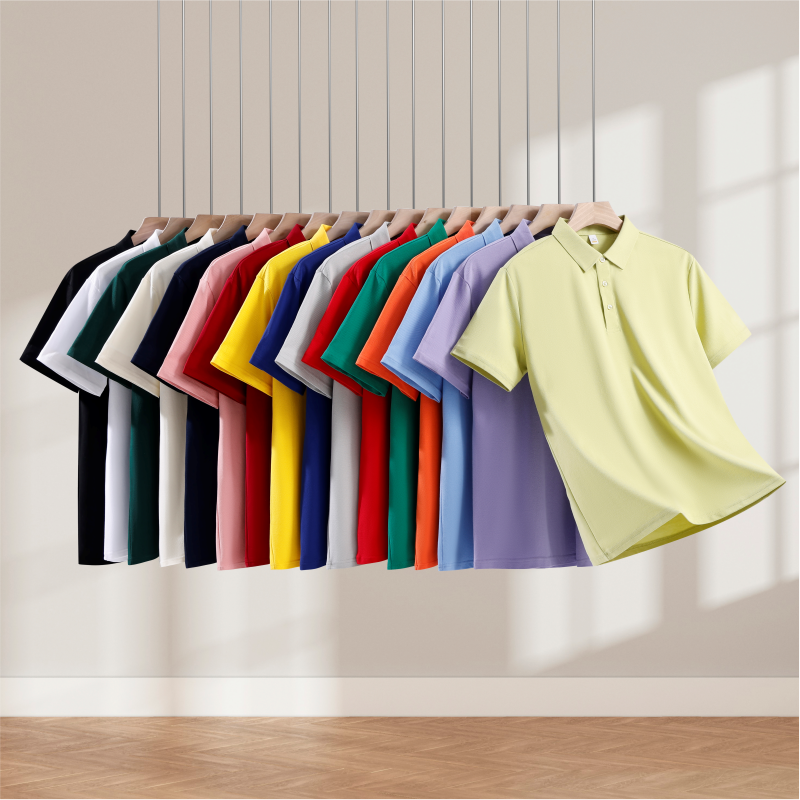 Custom polo T-shirt free print – обзор и цена Embroidery Cotton Shirt