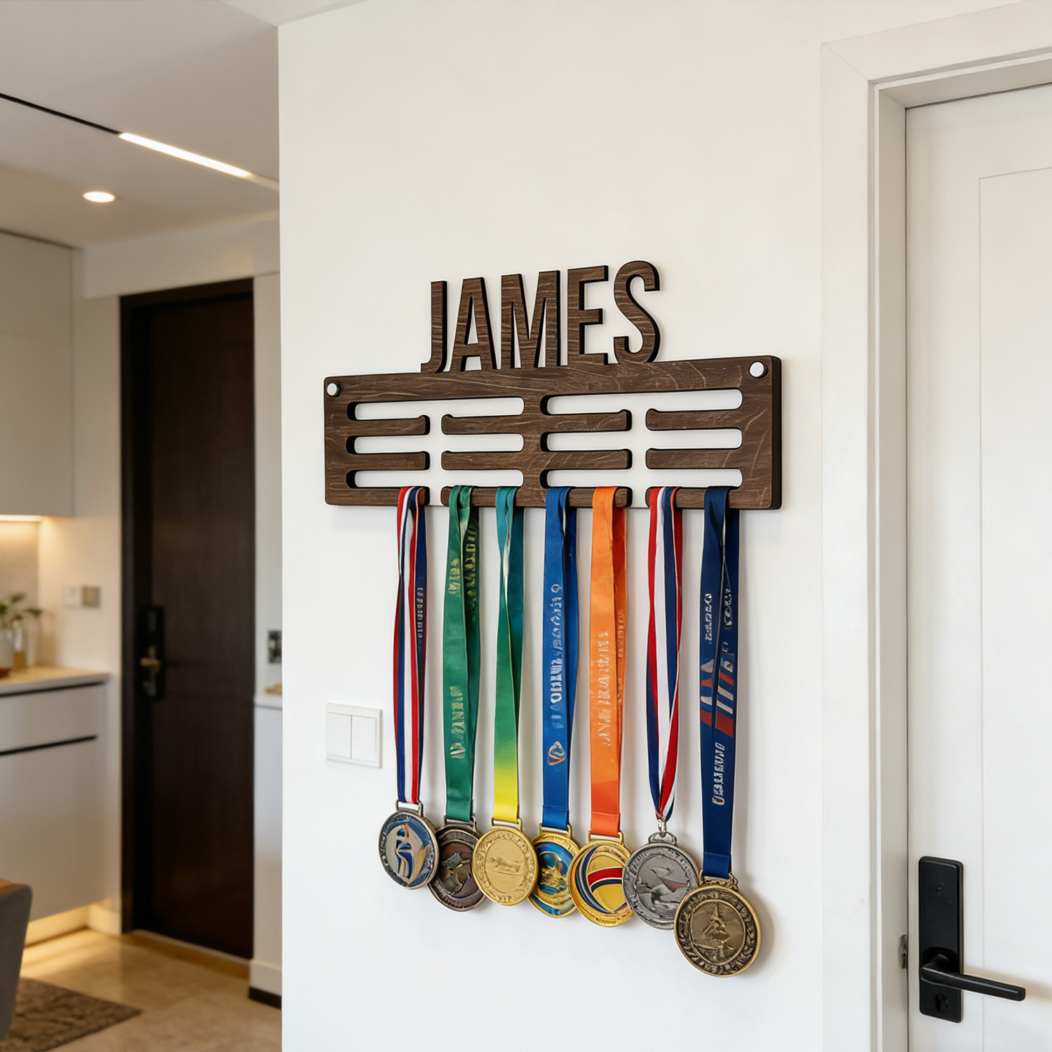 1pc Custom Modern Style Medal  – обзор и цена Frame Display Wood