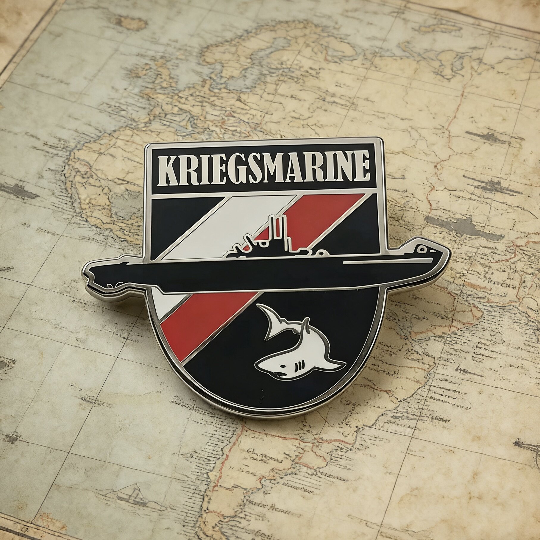 German U-Boat Submarine Emblem – обзор и цена Embroidery World