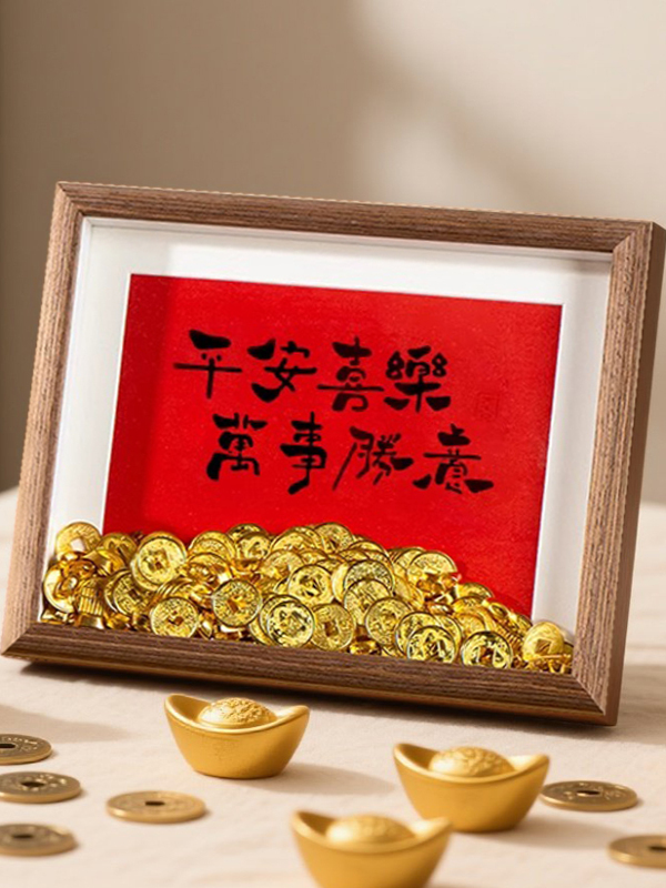 Creative DIY Gold Coin Photo F – обзор и цена Frame Display Wood