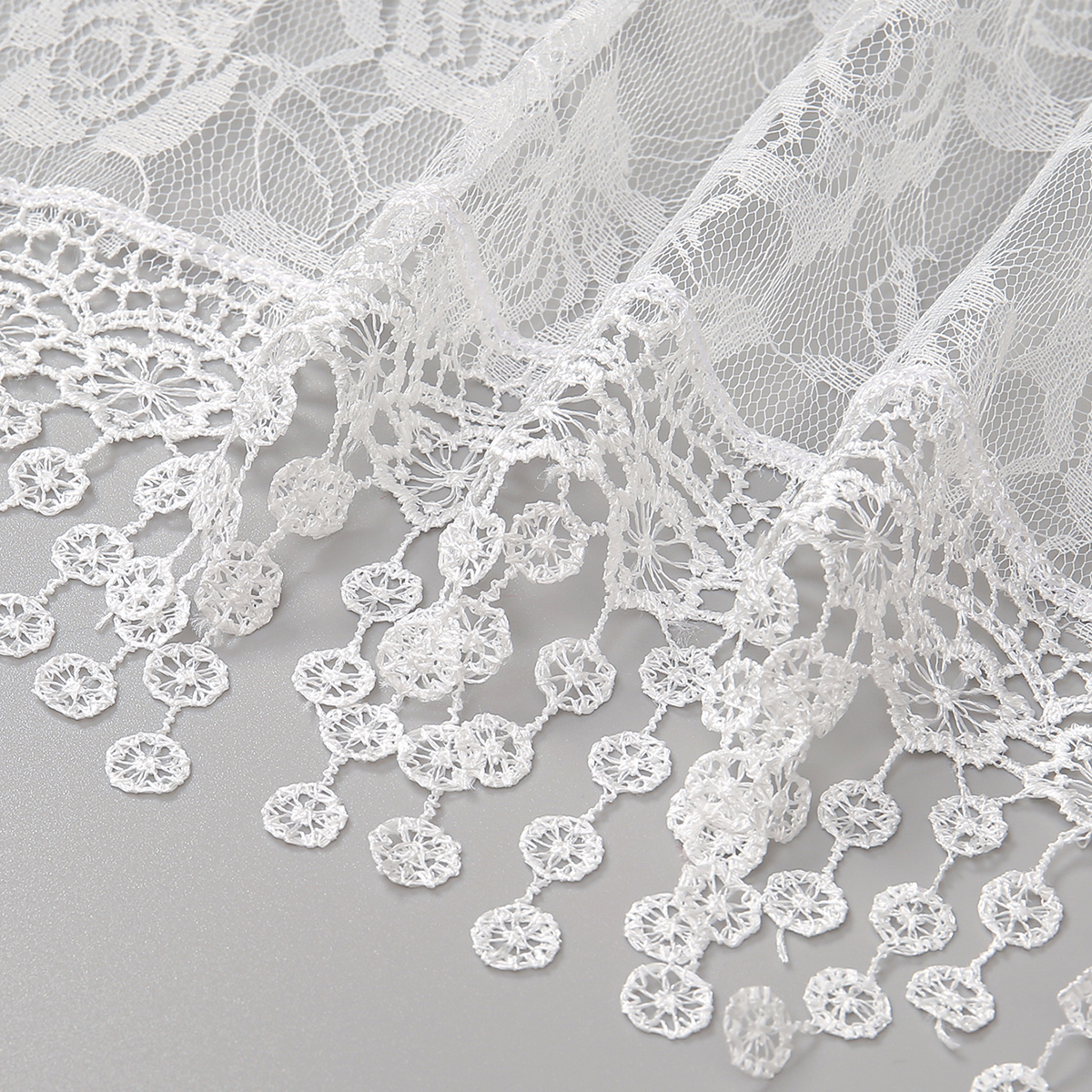 New Embroidery Lace Scarf Shaw – обзор и цена Embroidery Veil