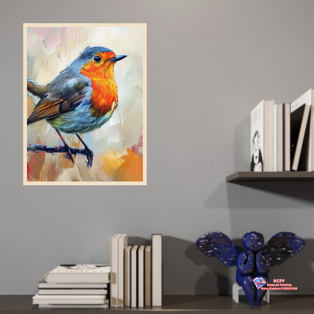 unframe Robin Bird Cute Robin  – обзор и цена Embroidery Gift Ideas