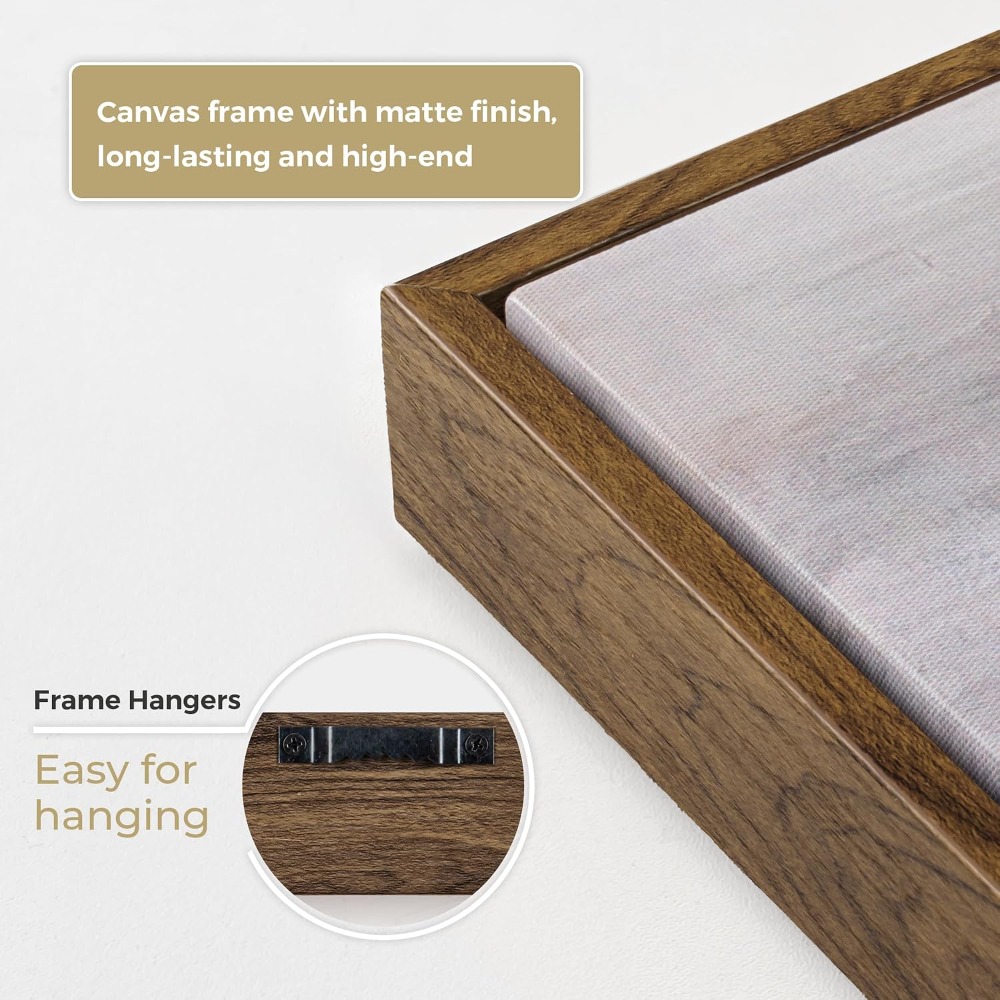 24x36 Floater Frame for Canvas – обзор и цена Frame Display Wood