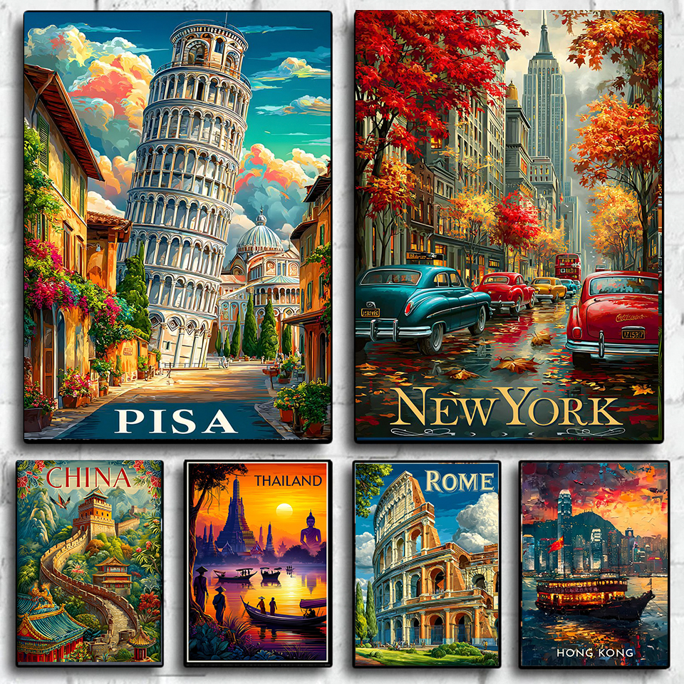 Diamond Painting New York, Tok – обзор и цена Embroidery World