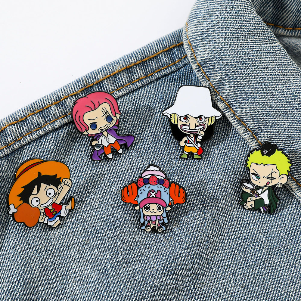 5 Pcs Creative anime Brooch Ha – обзор и цена Embroidery Tulle