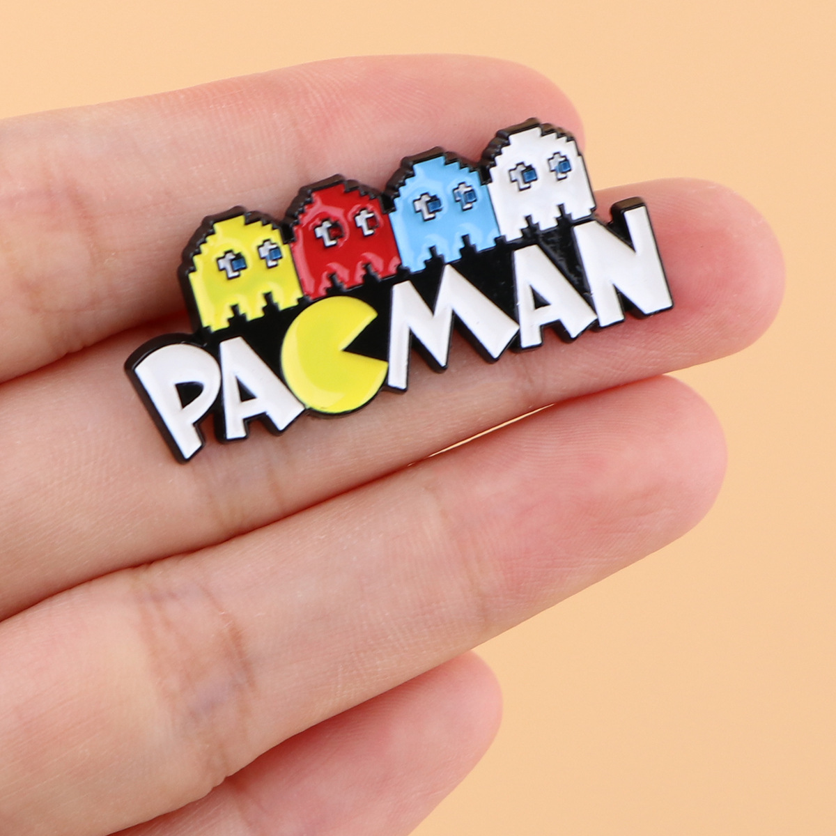 Pac-Man Game Brooch Pin Badge  – обзор и цена Embroidery Tulle