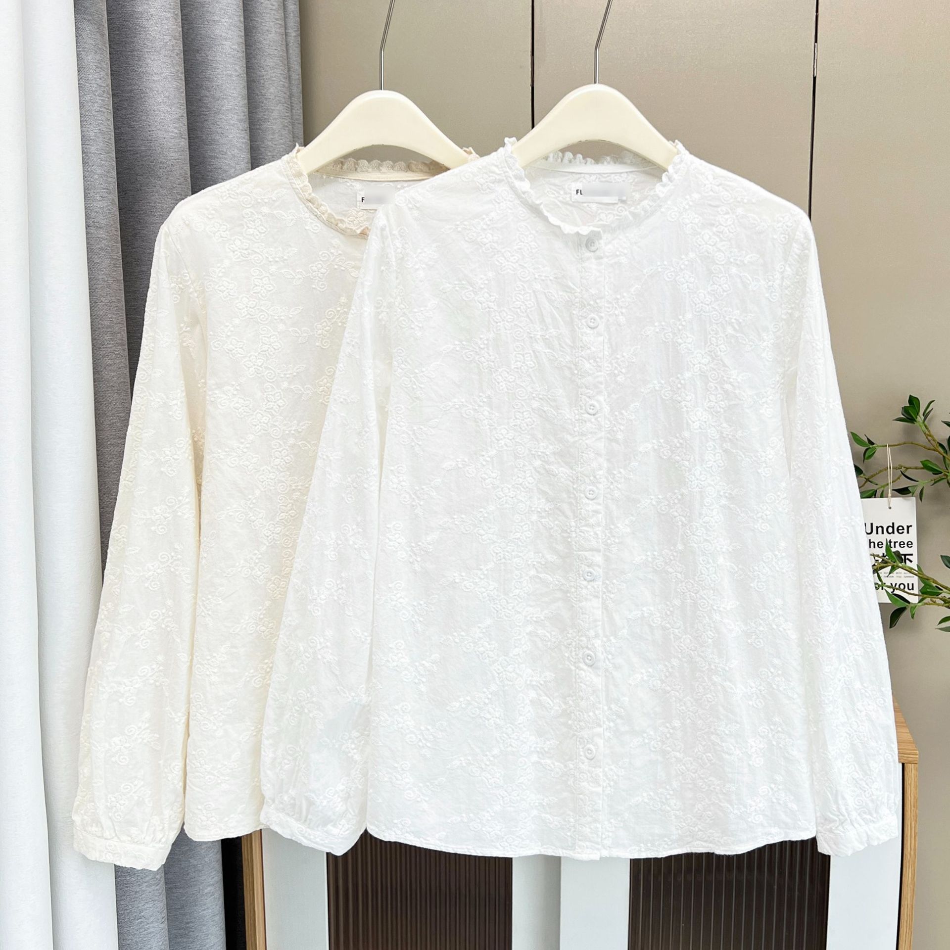 Plus Size Women's Blouses 2025 – обзор и цена Embroidery Cotton Shirt