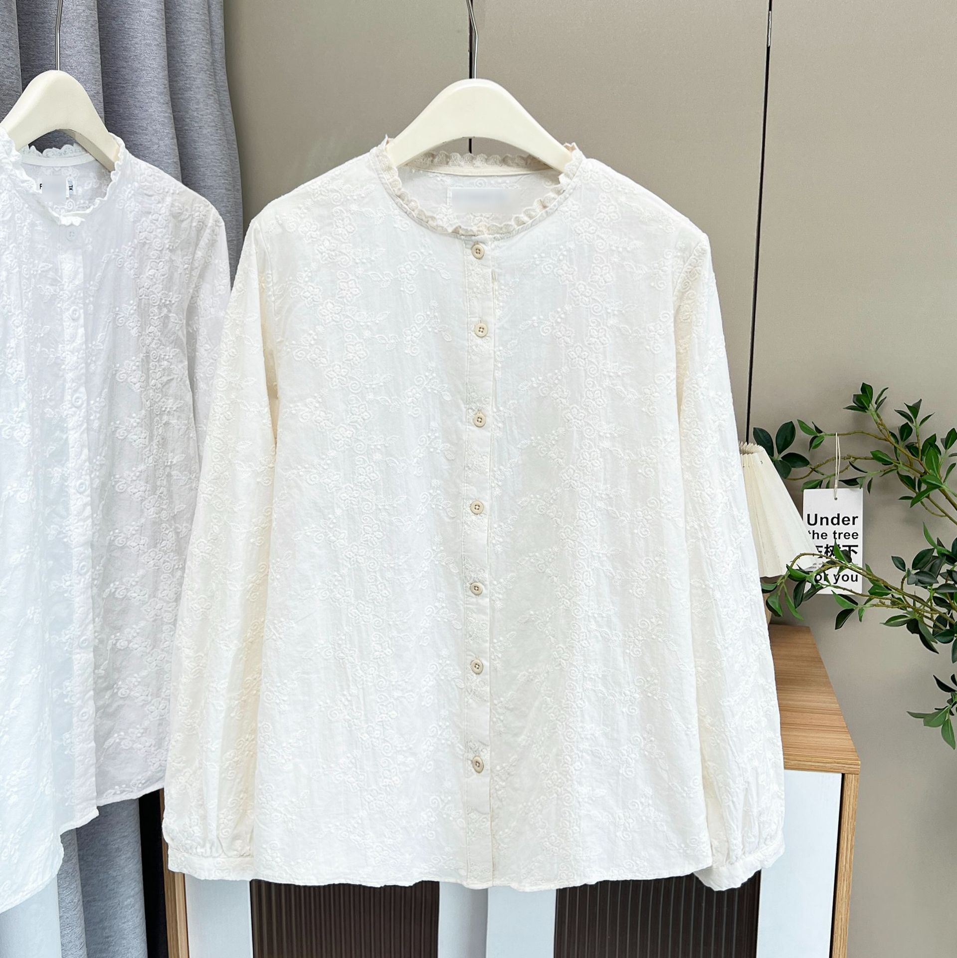 Plus Size Women's Blouses 2025 – обзор и цена Embroidery Cotton Shirt