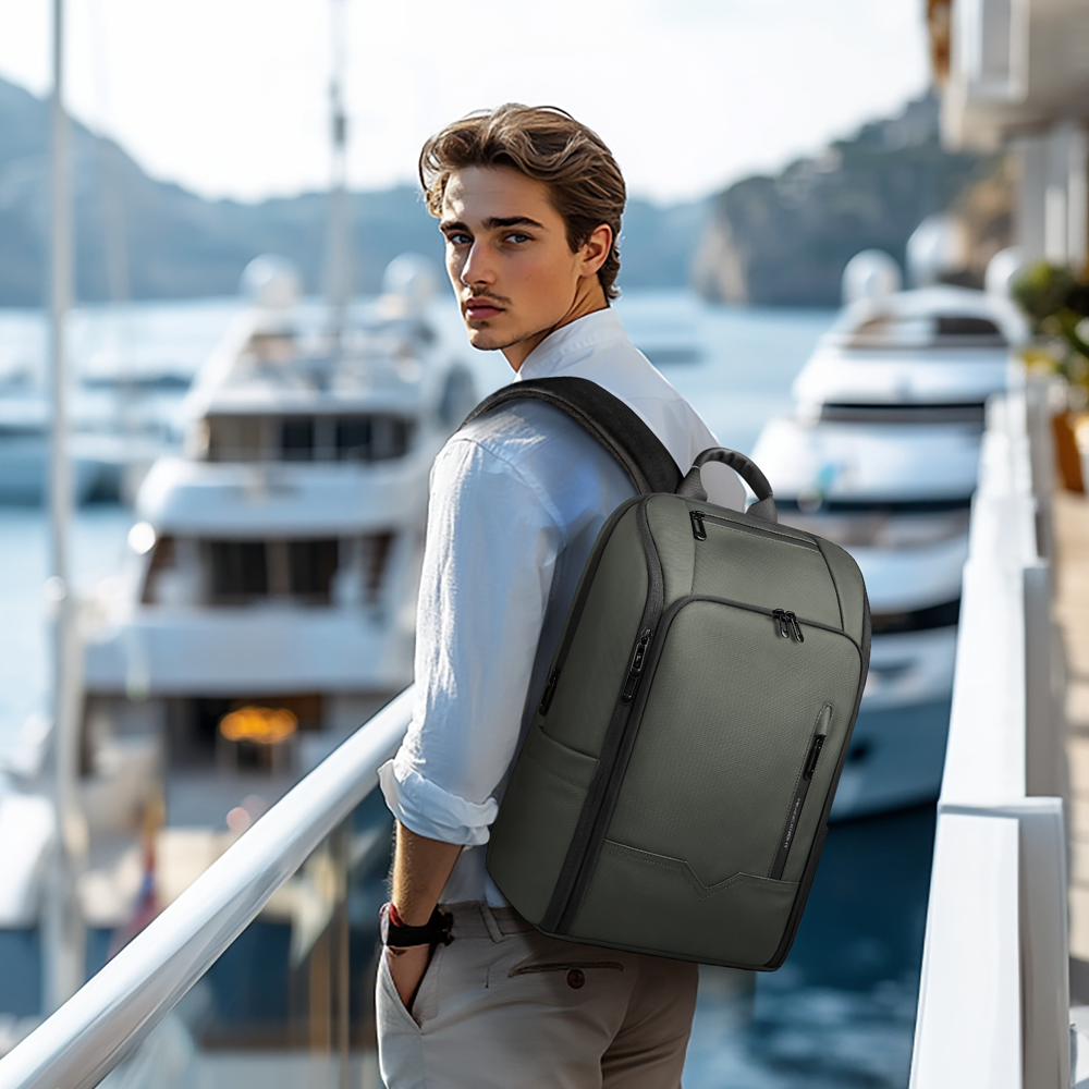 HK Business Men's Backpack 15. – обзор и цена Embroidery Bag