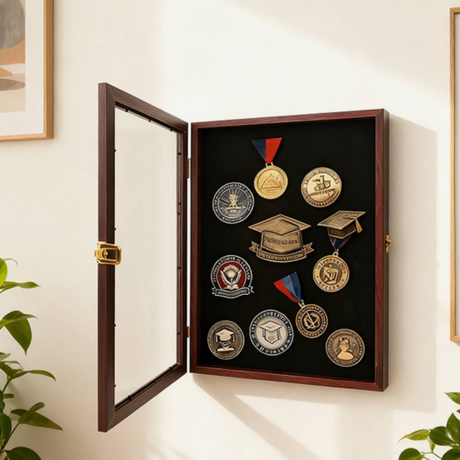 Badge Display Frame Transparen – обзор и цена Frame Display Wood