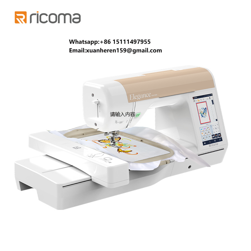 Easy Use Ricoma RSE5000 Househ – обзор и цена Embroidery Machine