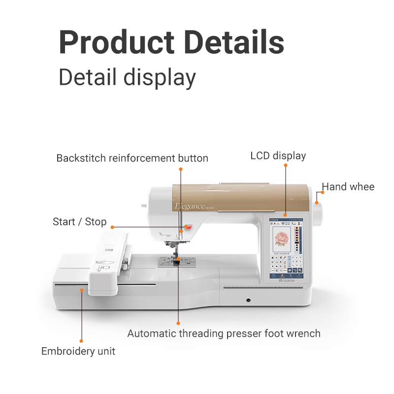 Easy Use Ricoma RSE5000 Househ – обзор и цена Embroidery Machine