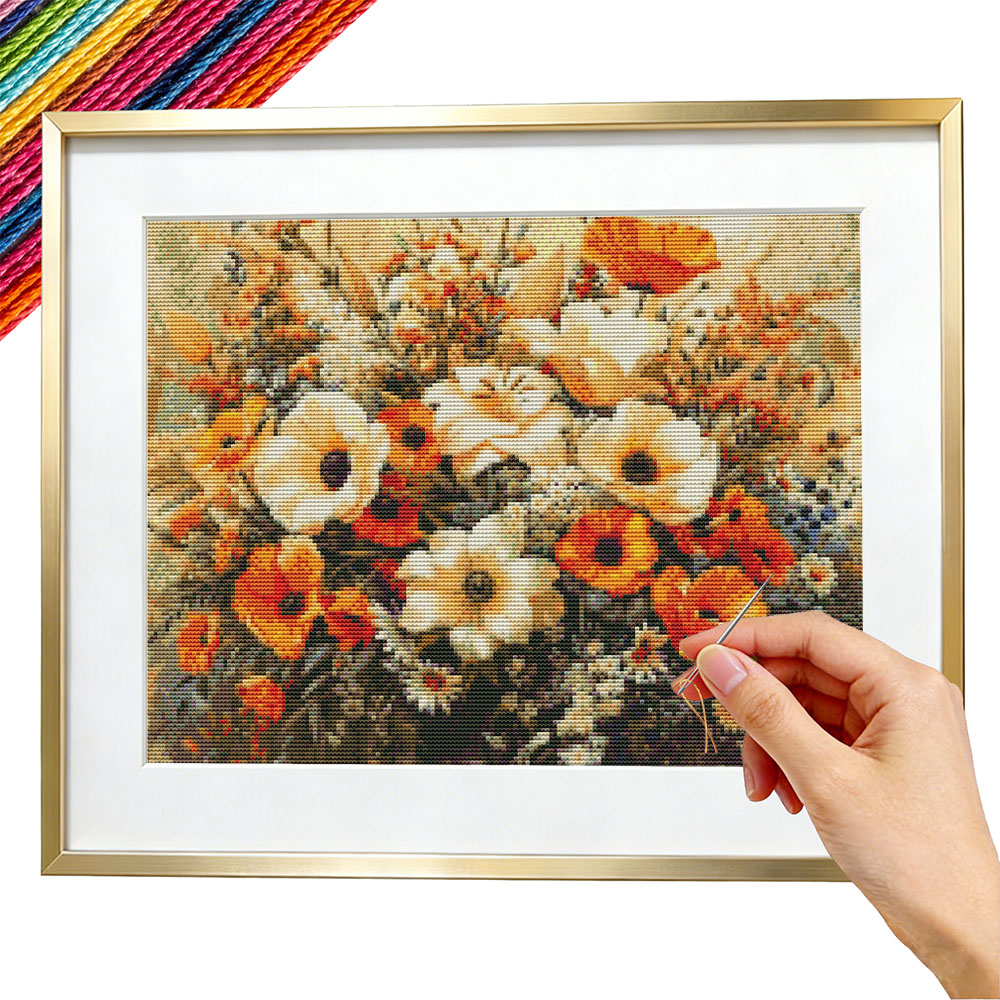 11CT Cross Embroidery Kits Pop – обзор и цена Embroidery Guide Paper