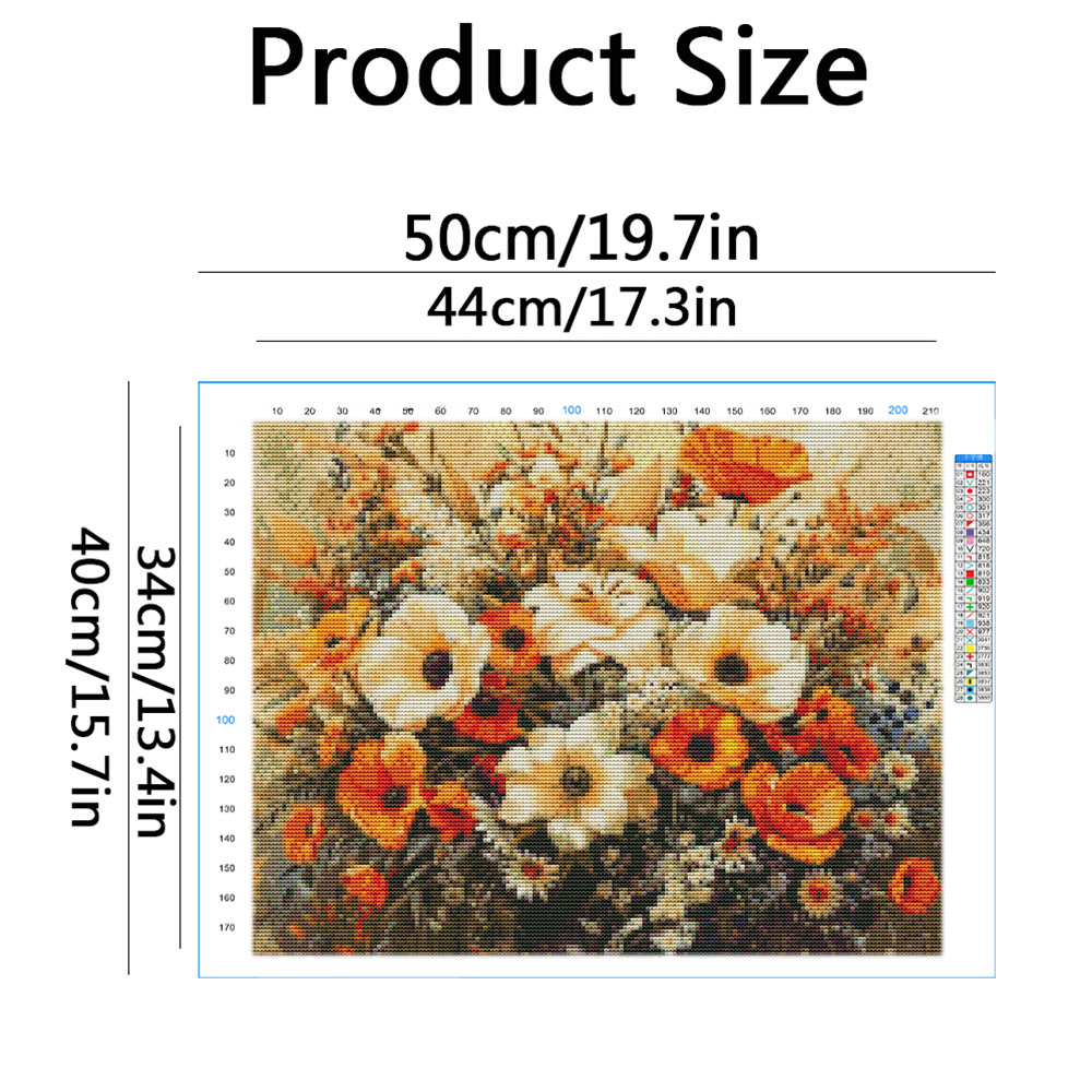11CT Cross Embroidery Kits Pop – обзор и цена Embroidery Guide Paper