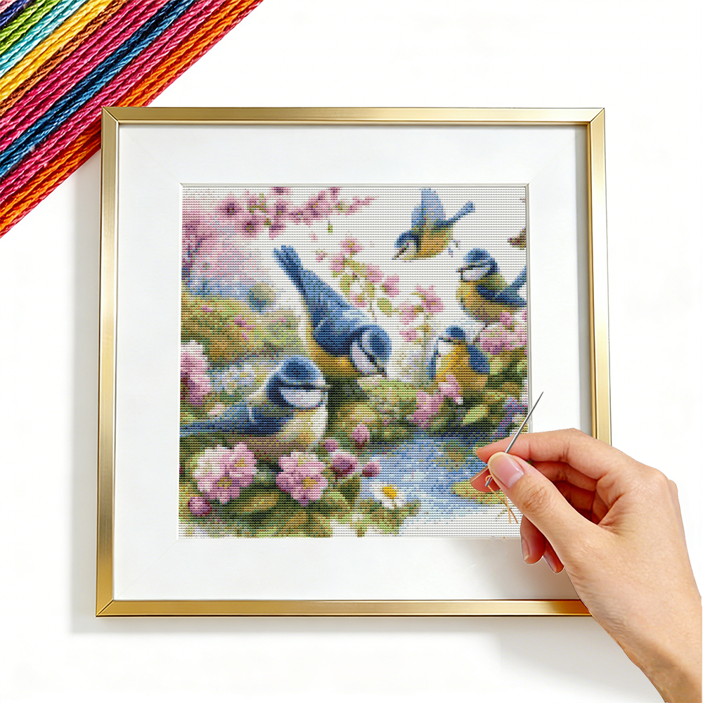 Cross Stitch Bird Animal Embro – обзор и цена Embroidery Guide Paper