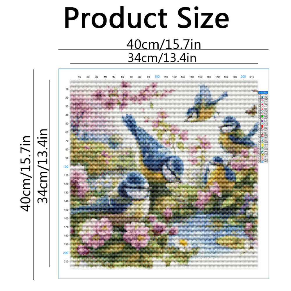 Cross Stitch Bird Animal Embro – обзор и цена Embroidery Guide Paper
