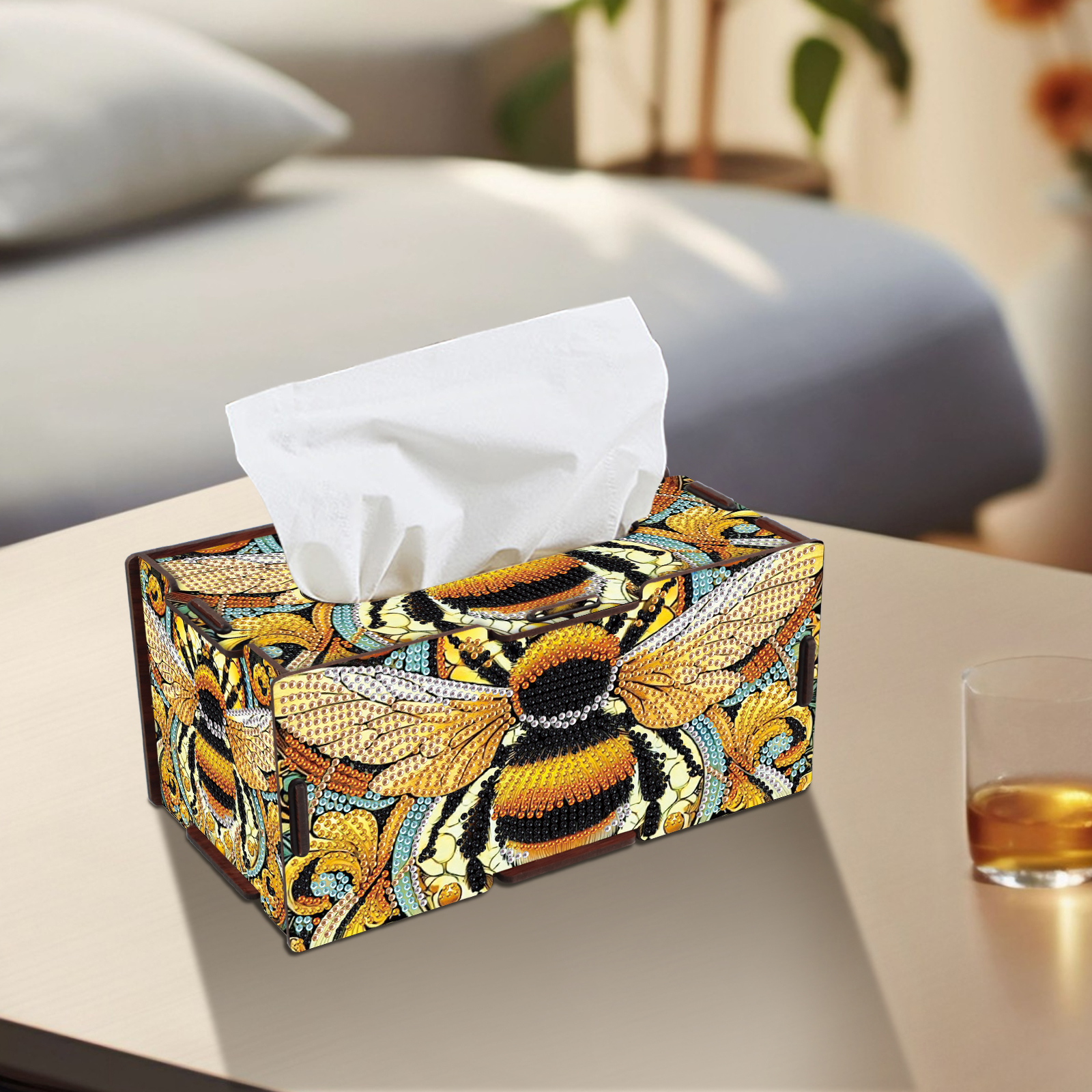 Diamond Art Painting Tissue Bo – обзор и цена Embroidery Yellow