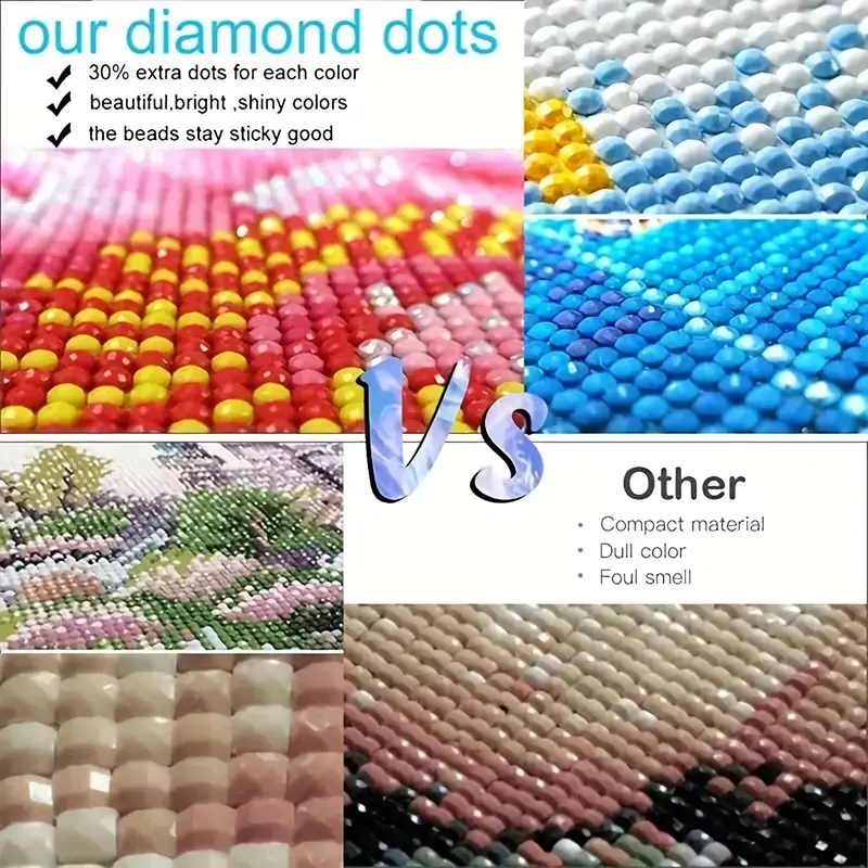 5D Diamond Painting Set, Color – обзор и цена Embroidery H&M